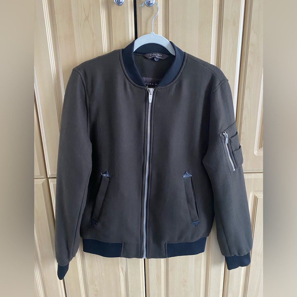Zara Wool bomber jacket